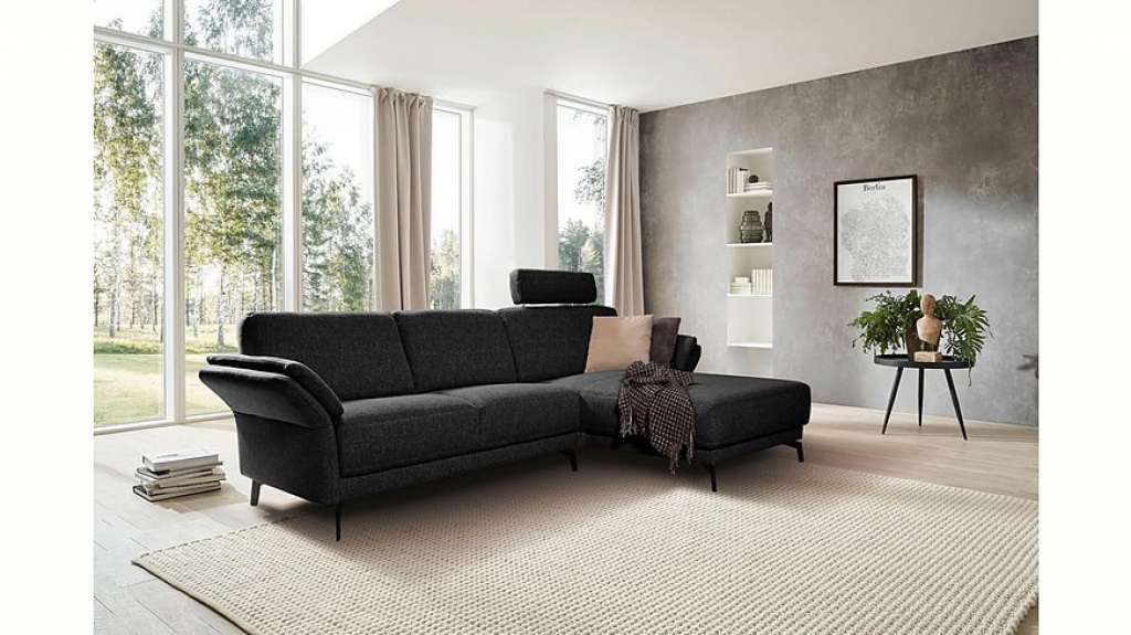 ADA premium Ecksofa »Rain«, mit Kopfstütze, Breite 303 cm