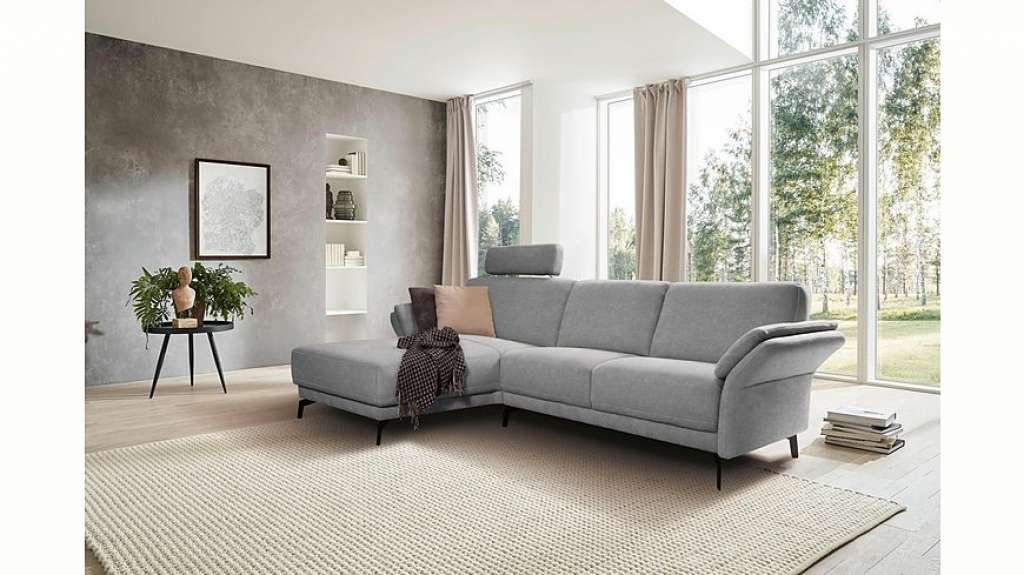 ADA premium Ecksofa »Rain«, mit Kopfstütze, Breite 283 cm