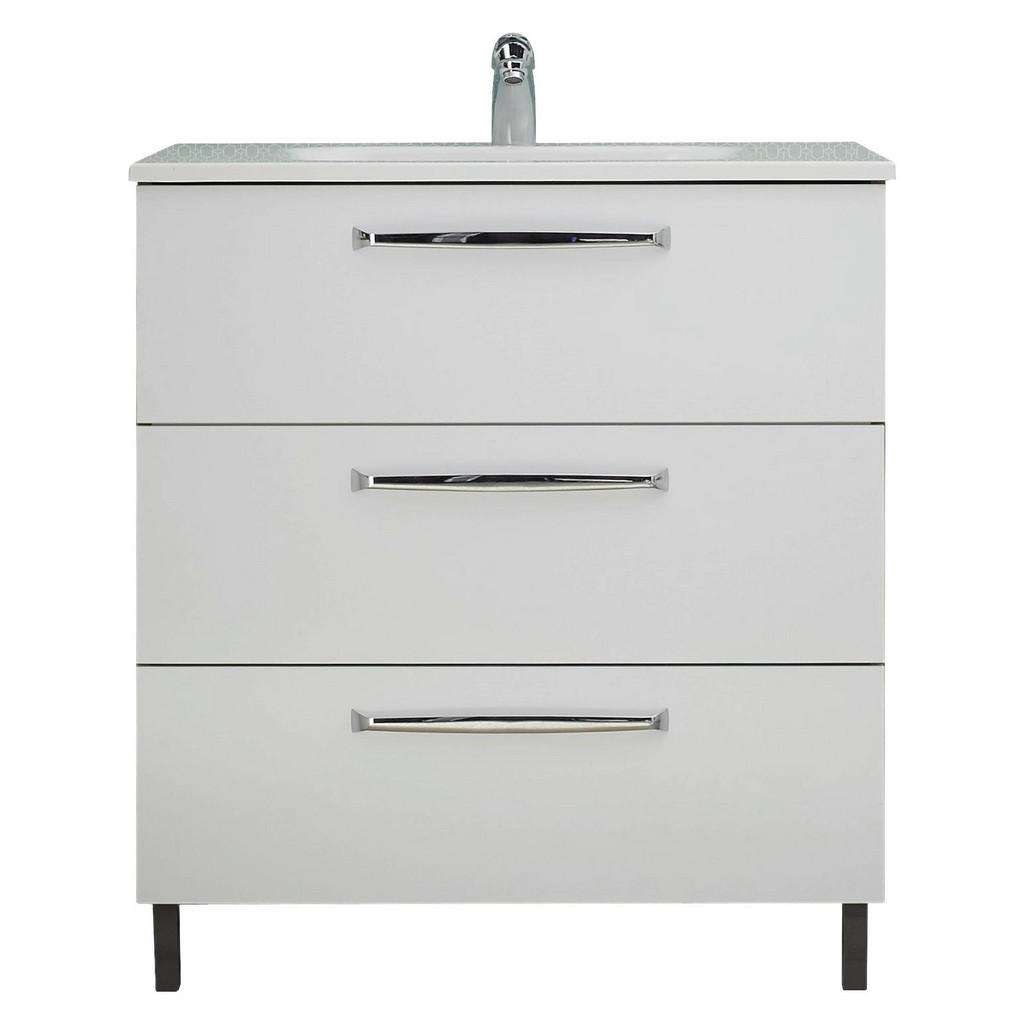 WASCHTISCHUNTERSCHRANK Weiß