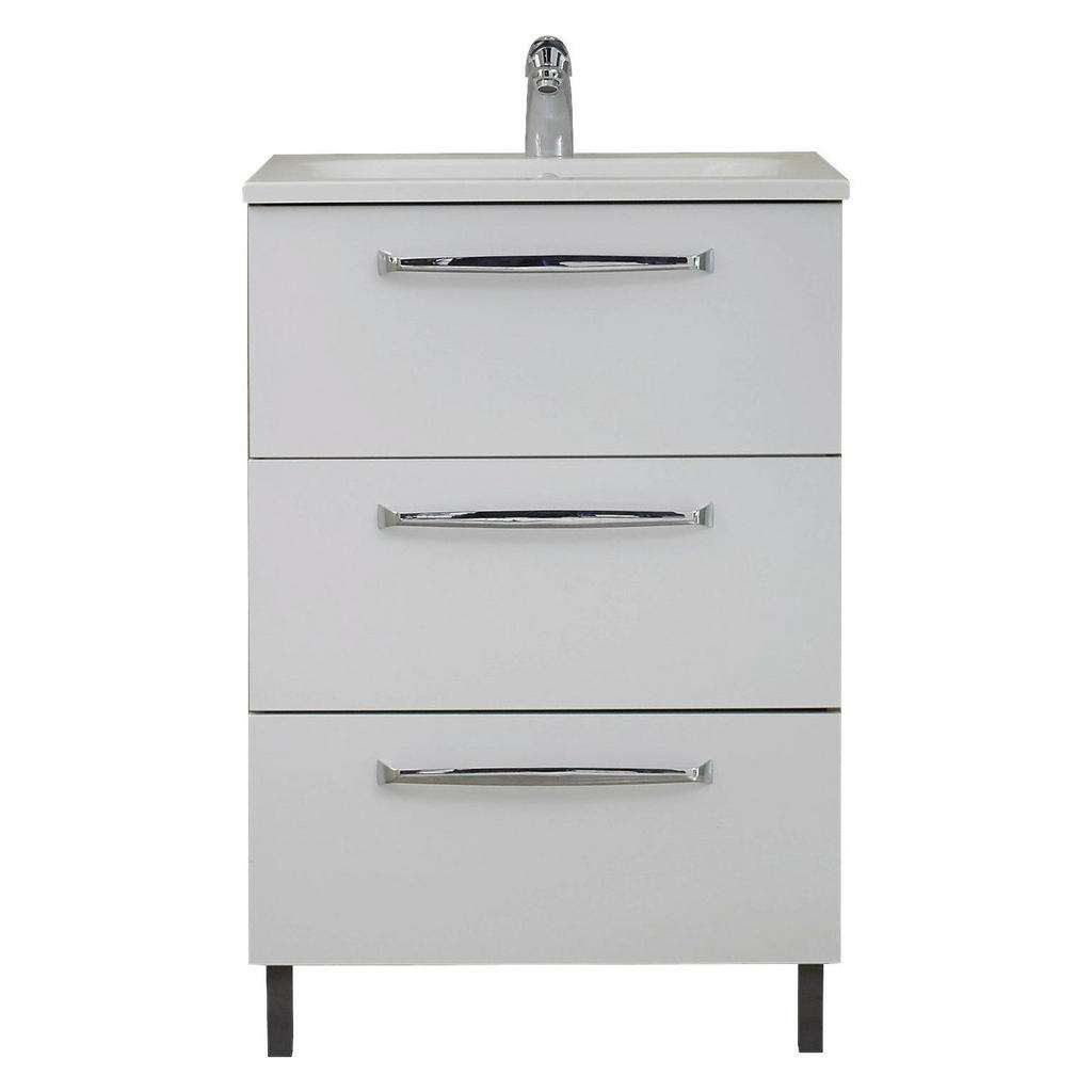 WASCHTISCHUNTERSCHRANK Weiß