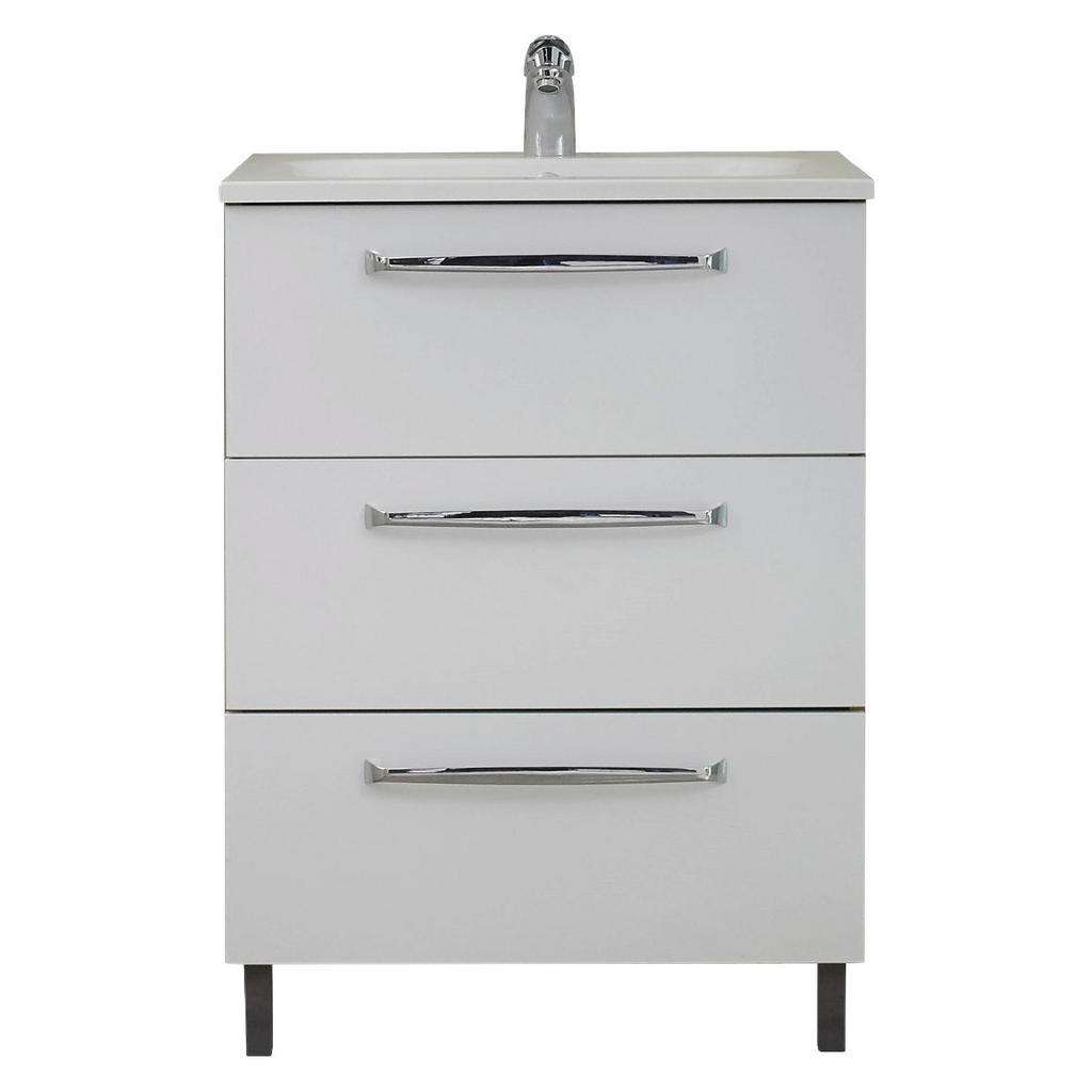 WASCHTISCHUNTERSCHRANK Weiß