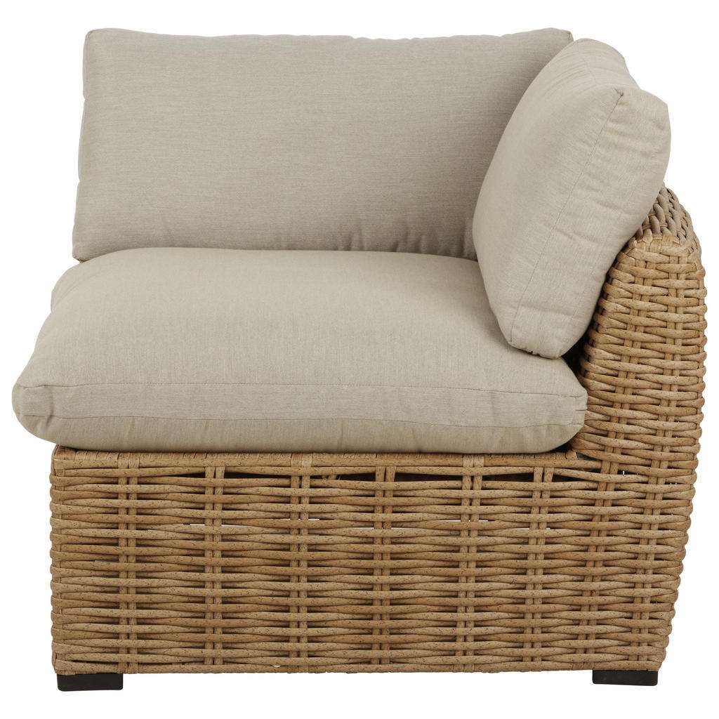 LOUNGEECKTEIL Beige Aluminium