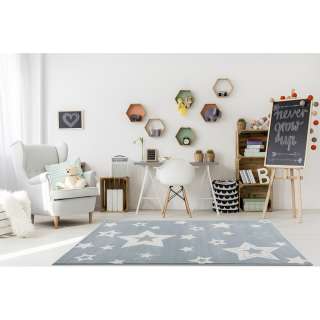 home24 Kinderteppich Galaxy