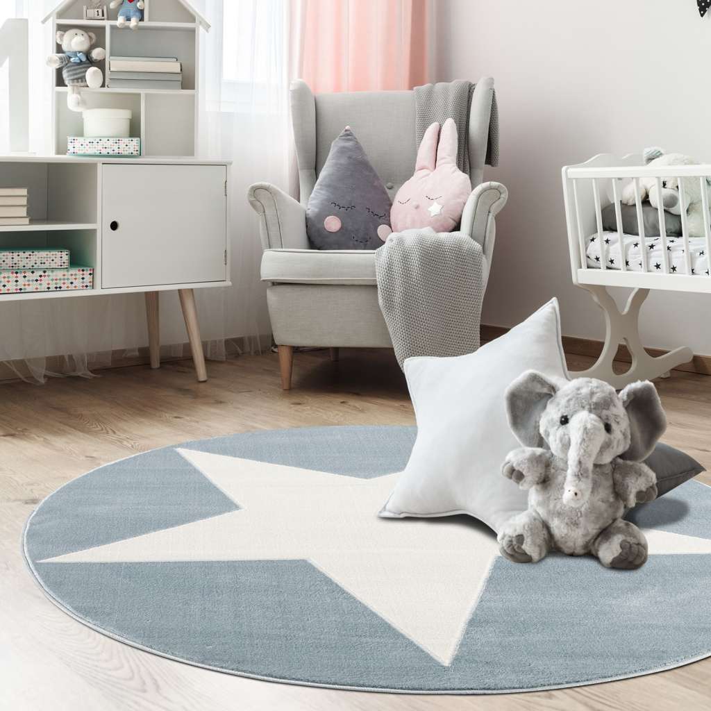 home24 Kinderteppich Shootingstar Rund