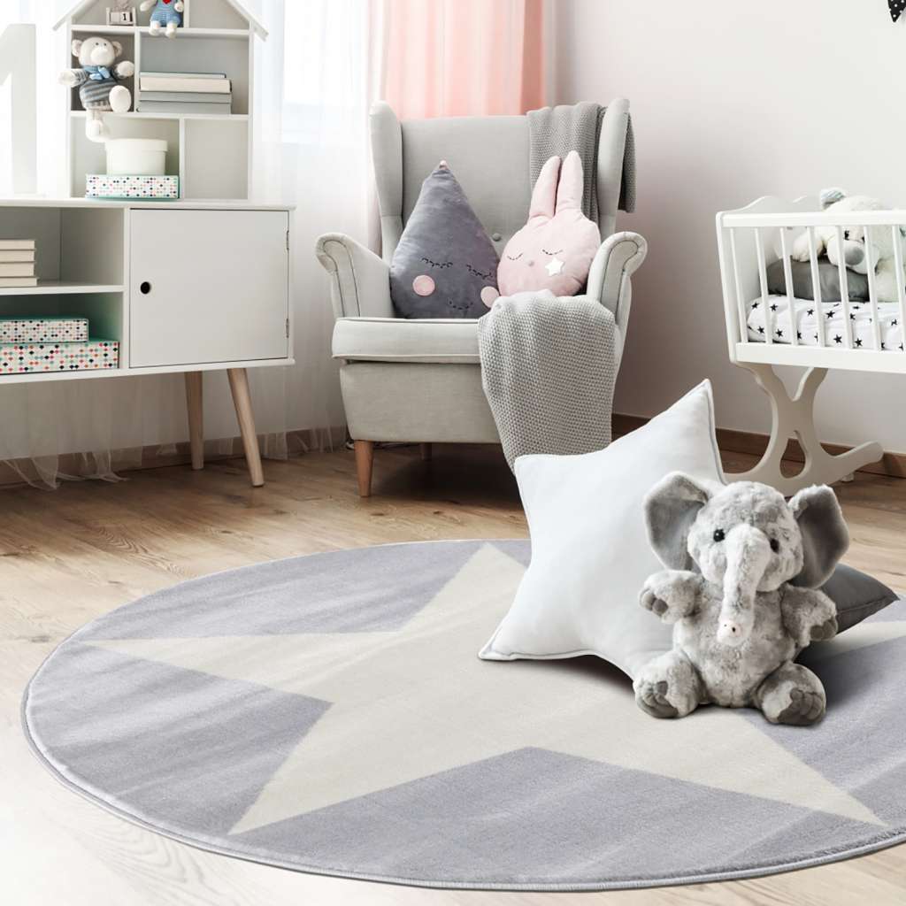 home24 Kinderteppich Shootingstar Rund