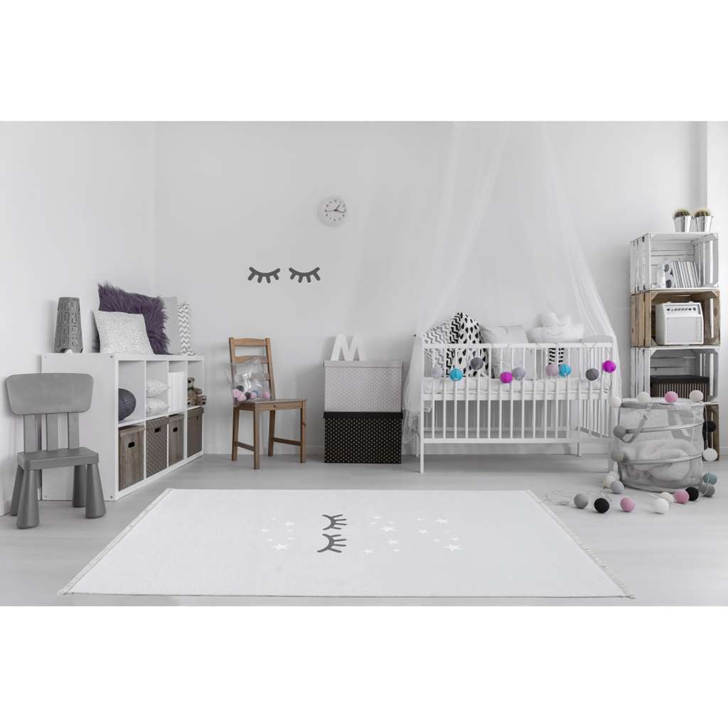 home24 Kinderteppich Sleeping Eyes