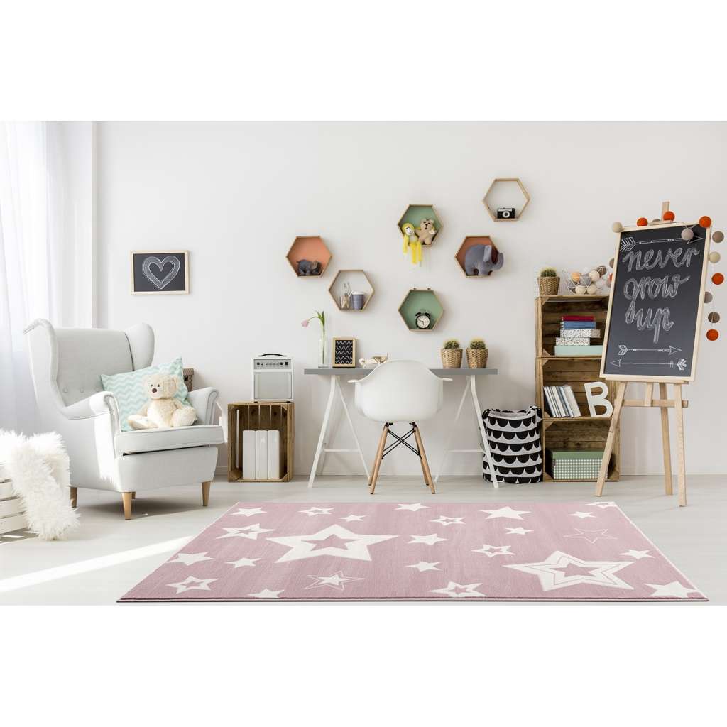 home24 Kinderteppich Galaxy