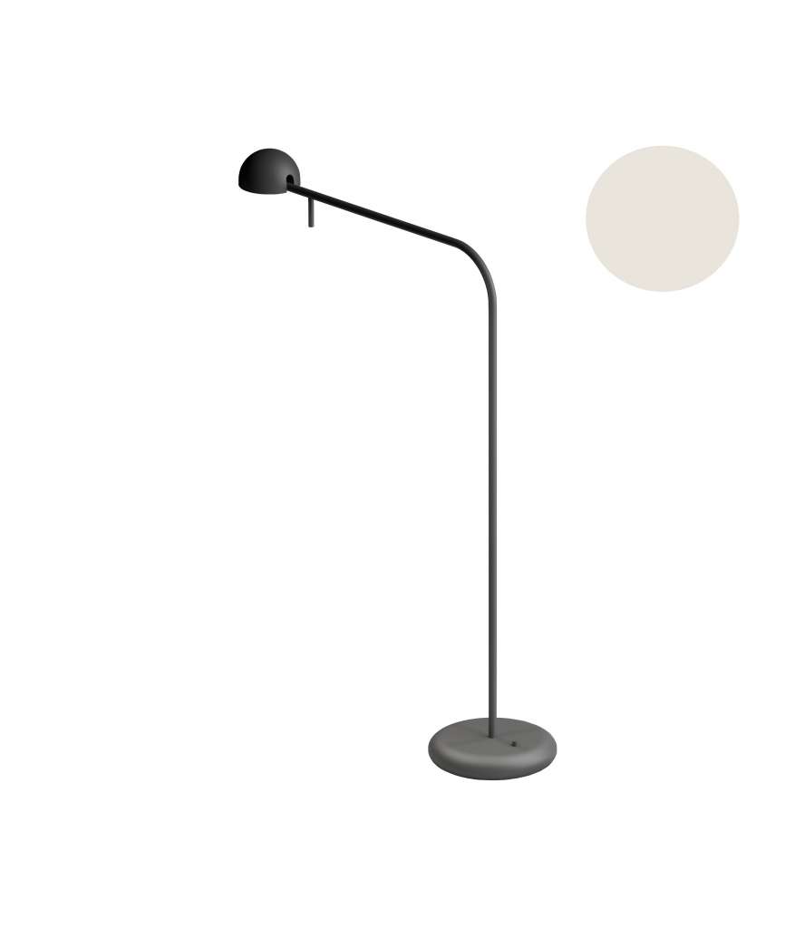 Vibia - PIN Tischleuchte - lang - creme matt - indoor