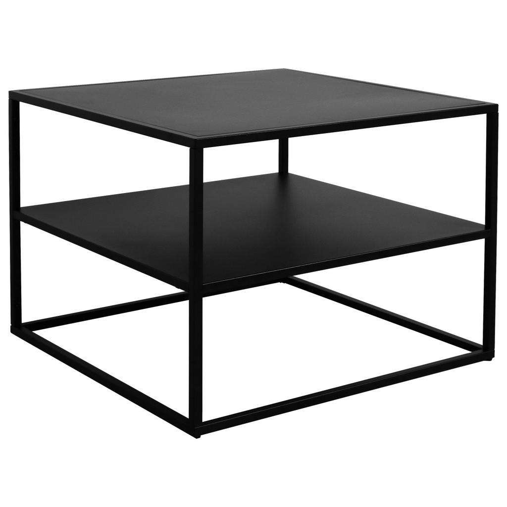 COUCHTISCH rechteckig Schwarz