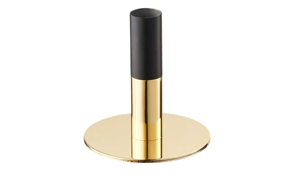 Kerzenhalter ¦ gold ¦ Metall ¦ Maße (cm): H: 16,5 Ø: 8 Dekoration > Kerzen & Lichter > Kerzenständer - Höffner