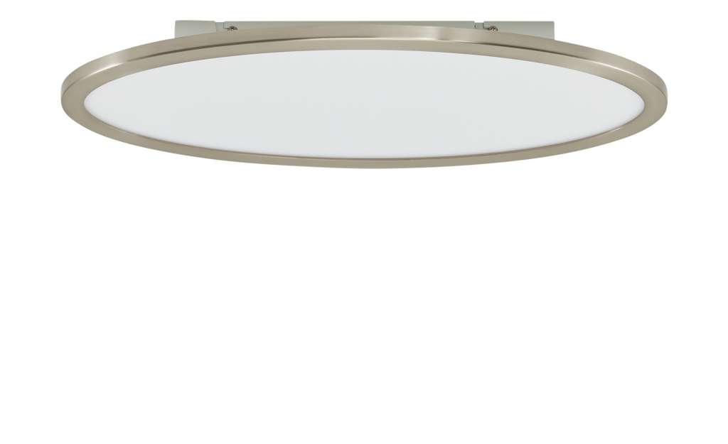 Meisterleuchten Smart-Home Deckenleuchte, oval ¦ silber ¦ Maße (cm): B: 30 H: 5,5 Lampen & Leuchten > Innenleuchten > Deckenleuchten - Höffner