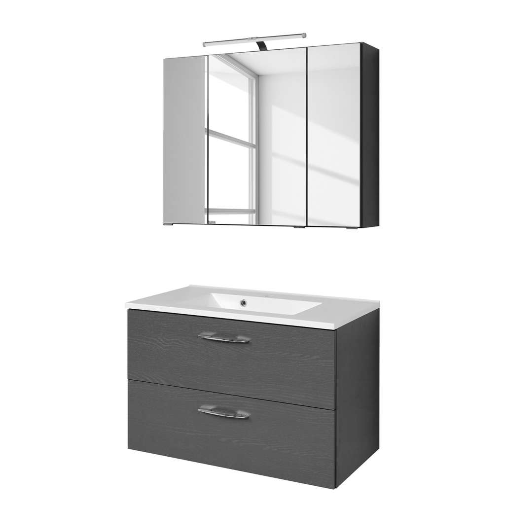 home24 Badezimmerset Lian (2-teilig)