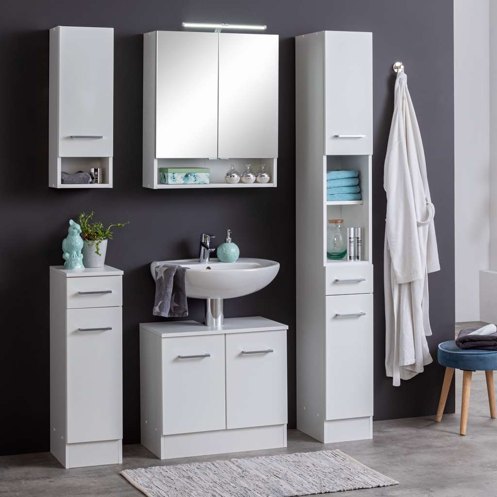 home24 Waschbeckenunterschrank Skanste I