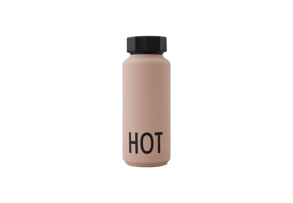 DESIGN LETTERS - HOT Thermosflasche - Pink - indoor