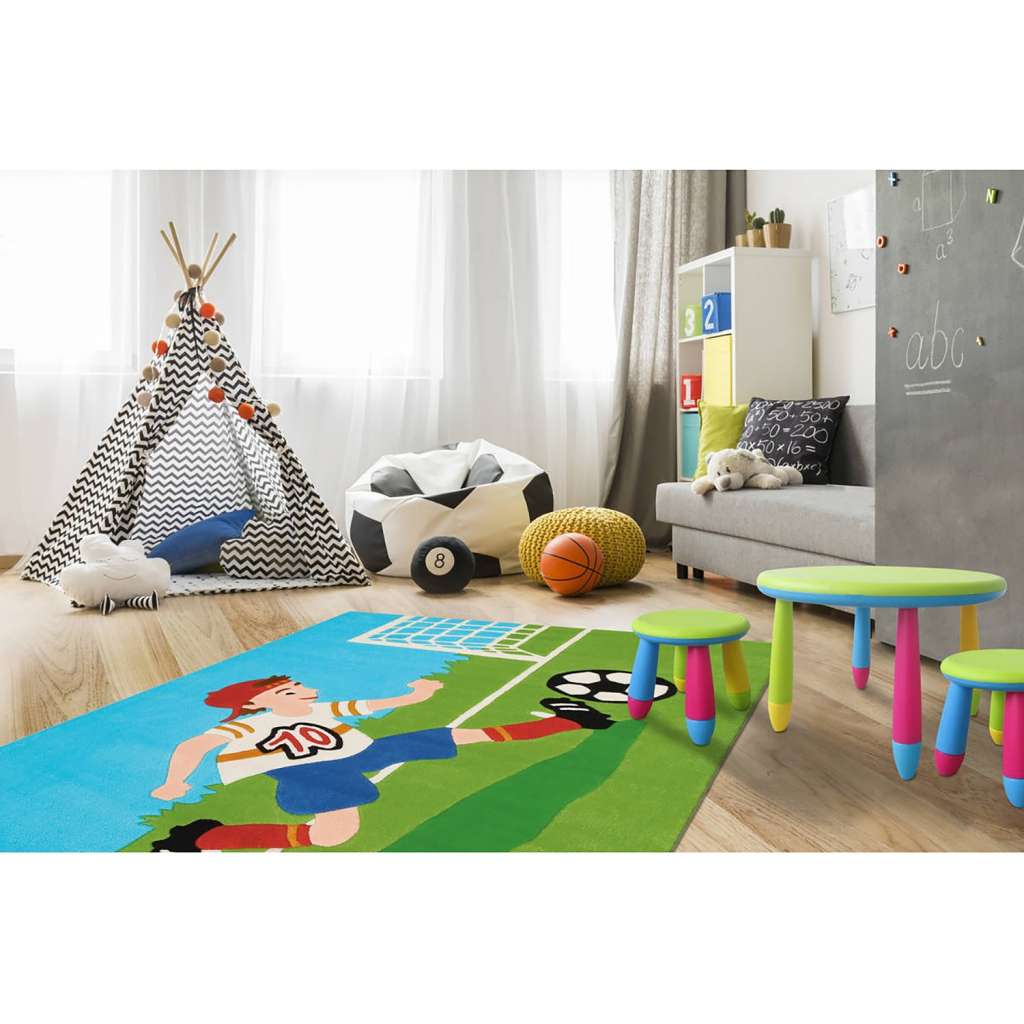 home24 Kinderteppich Joy Soccer