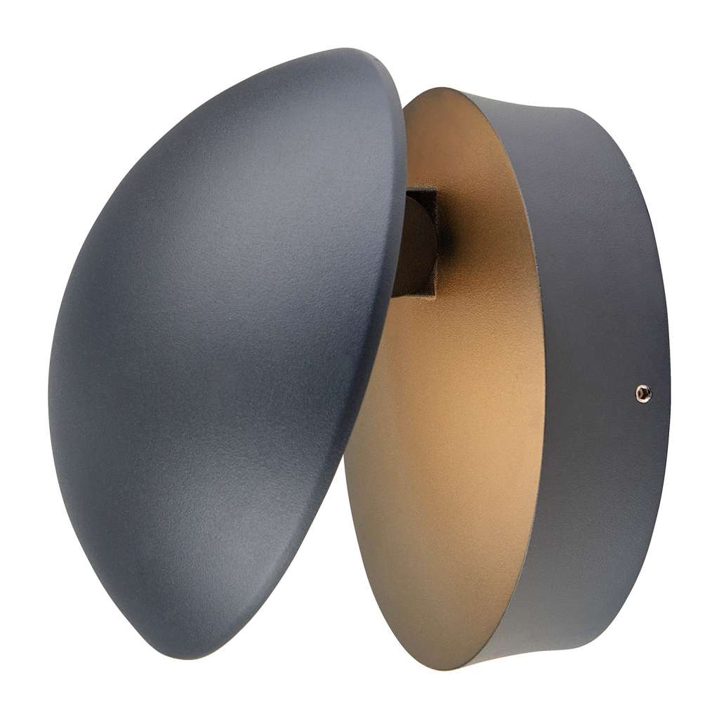 home24 LED-Wandleuchte Bugsy