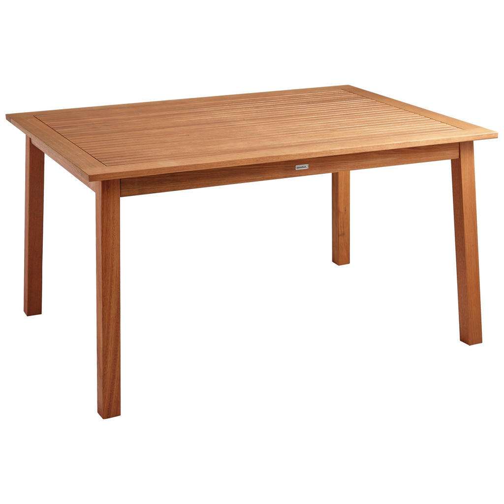 GARTENTISCH Holz Naturfarben