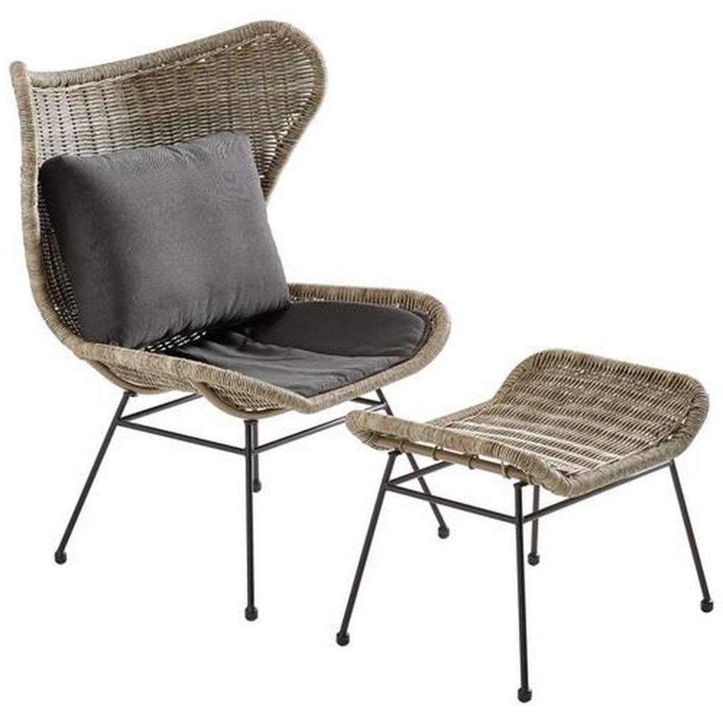 SESSELSET Rückenkissen, Hocker