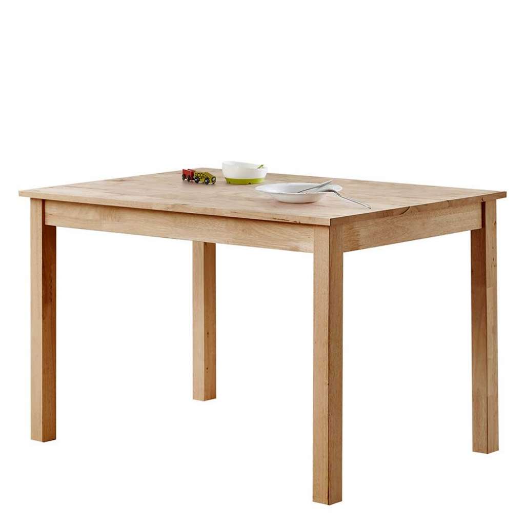 Küchentisch aus Massivholz 120 cm breit