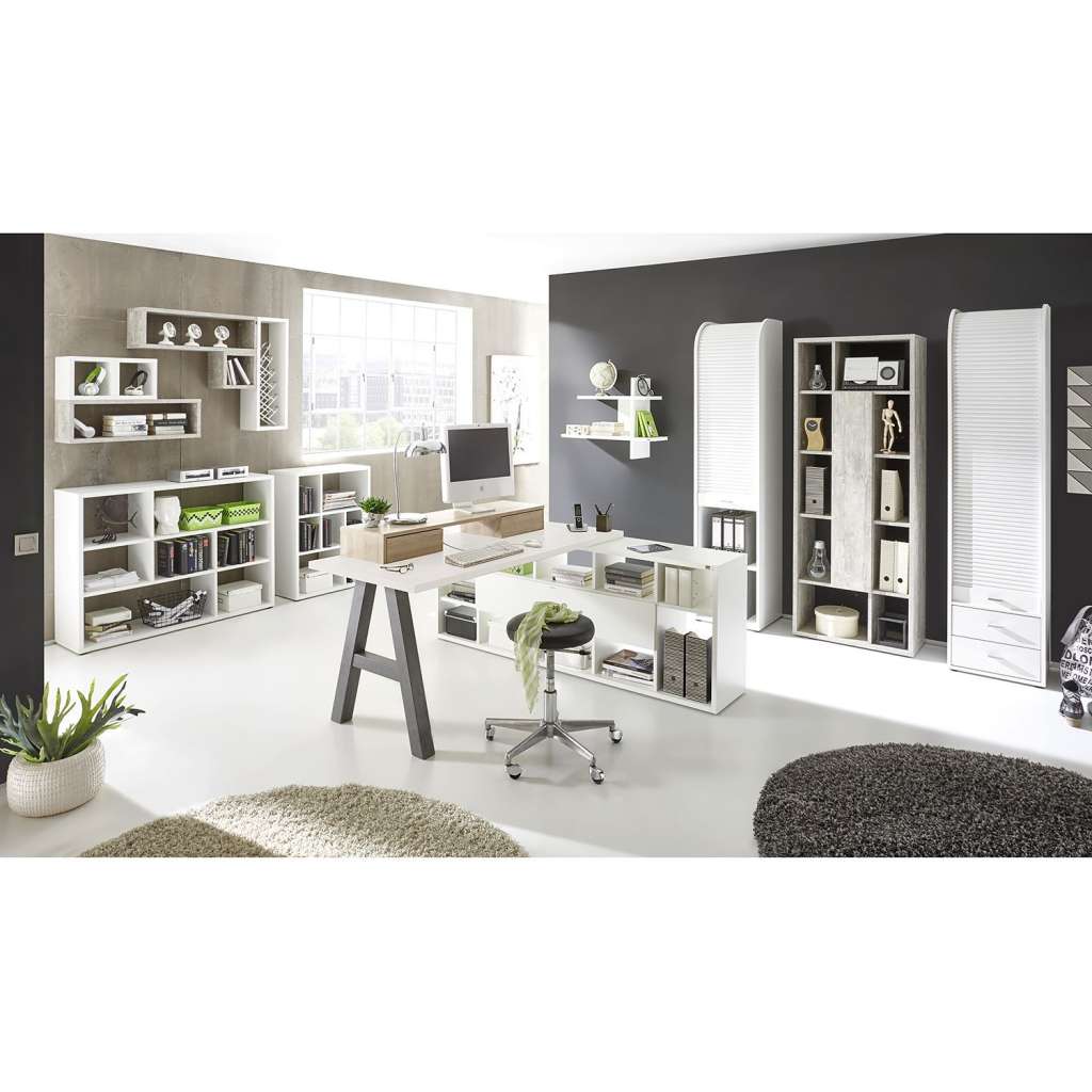 home24 Schreibtisch-Ansatz Leeton l