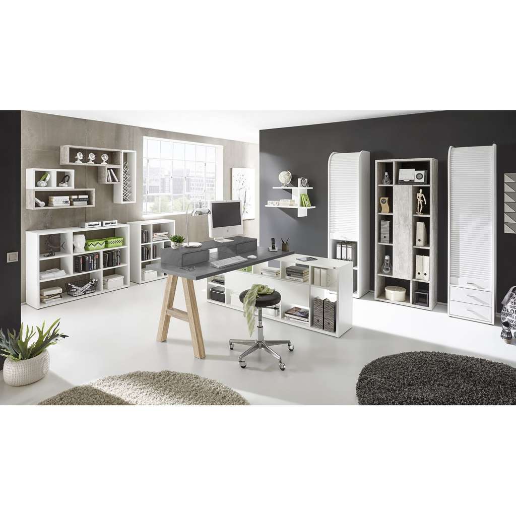 home24 Schreibtisch-Ansatz Leeton l