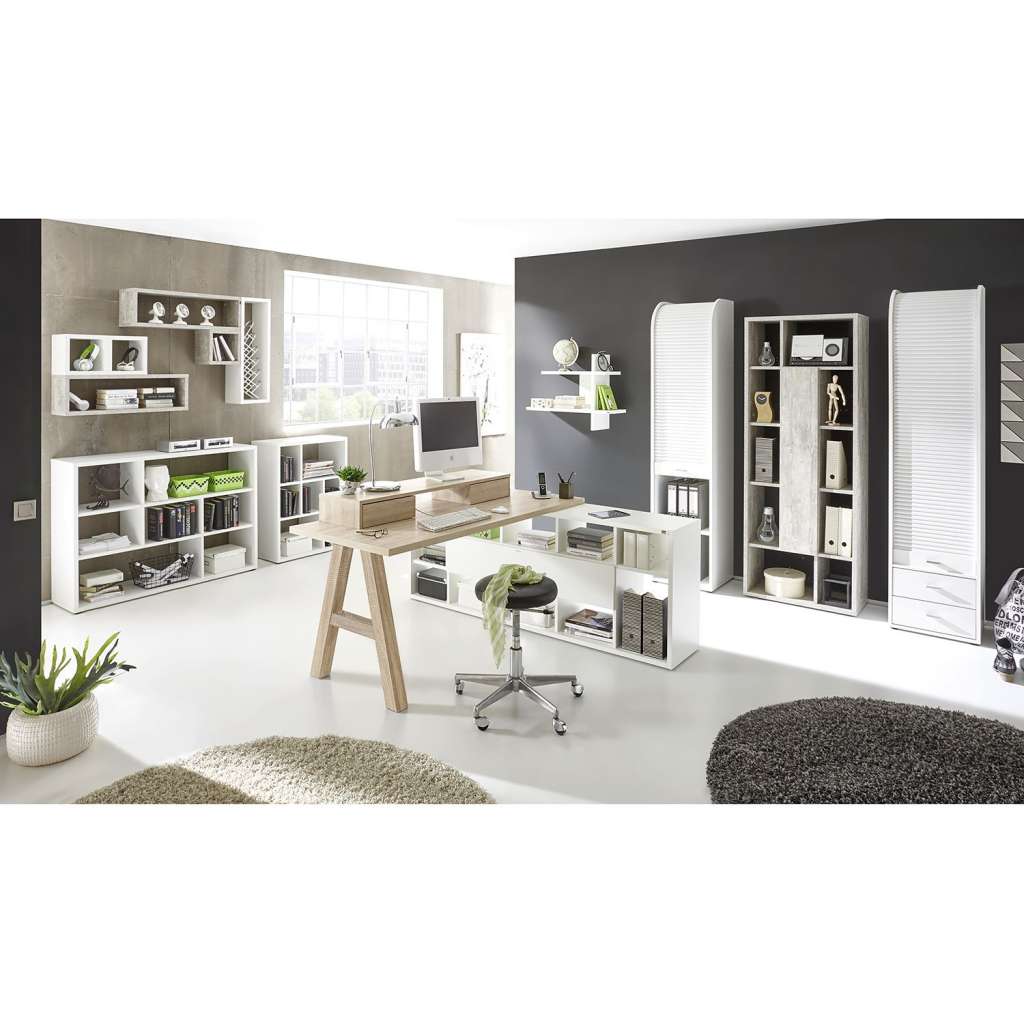 home24 Schreibtisch-Ansatz Leeton l