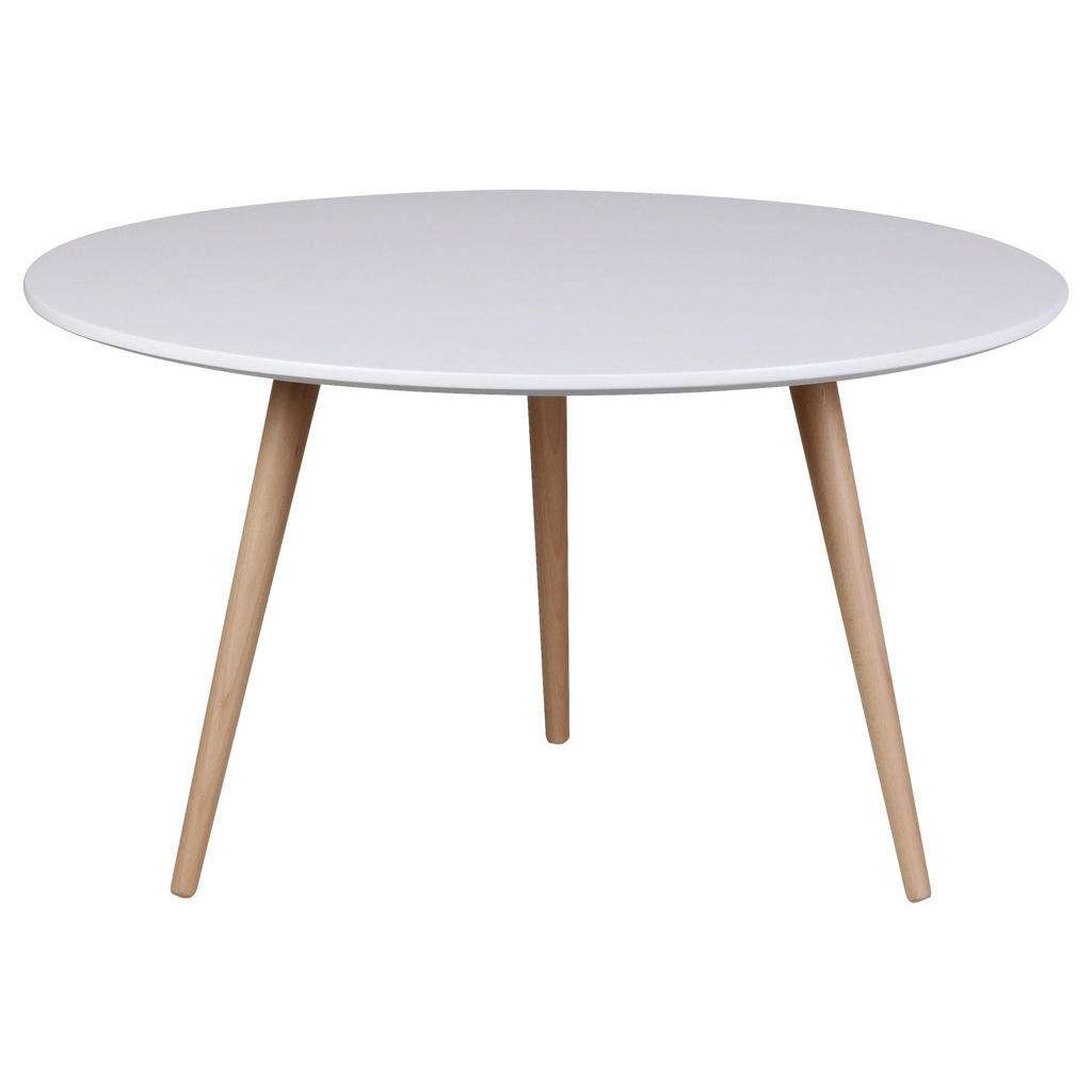 COUCHTISCH rund Weiß