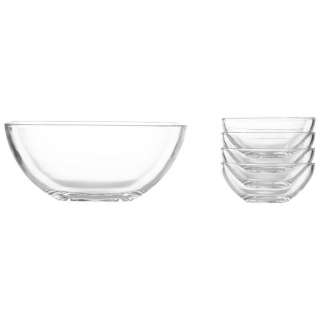 SCHÜSSELSET Glas 5-teilig