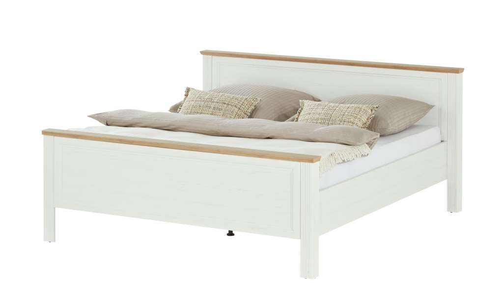 Bettgestell  Varese ¦ weiß ¦ Maße (cm): B: 204 H: 98 T: 215 Betten > Futonbetten - Höffner