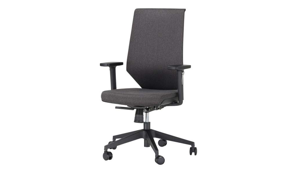Bürodrehstuhl  Zala ¦ grau ¦ Maße (cm): B: 69,5 T: 69,5 Stühle > Bürostühle > Drehstühle - Höffner