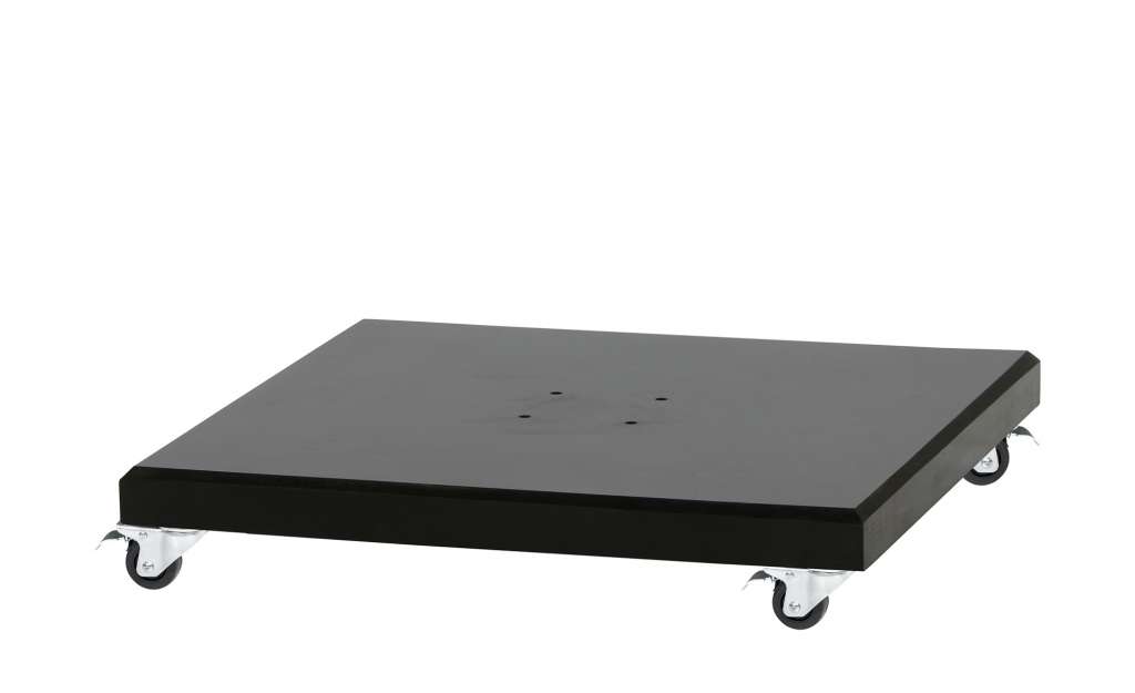 Schirmständer   Ferona ¦ schwarz ¦ Granit ¦ Maße (cm): B: 80 H: 17 Garten > Sonnenschutz > Schirmständer - Höffner