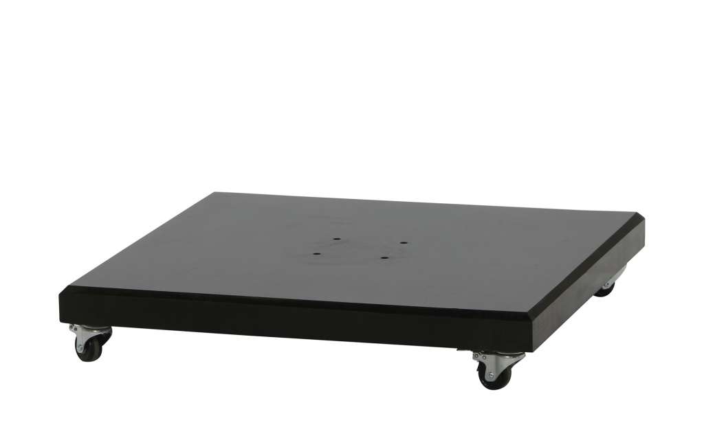 Schirmständer   Ferona ¦ schwarz ¦ Granit ¦ Maße (cm): B: 76 H: 13 Garten > Sonnenschutz > Schirmständer - Höffner