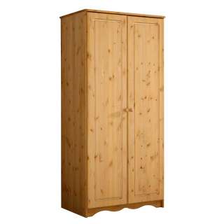 Dielenschrank aus Kiefer Massivholz 85 cm breit