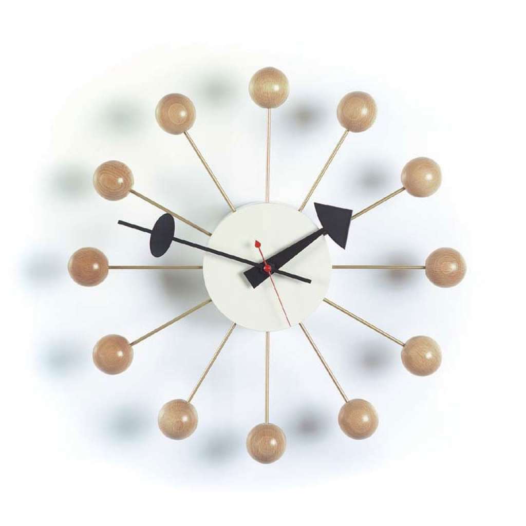 Vitra - Ball Clock - natur - indoor