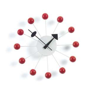 Vitra - Ball Clock - rot - indoor