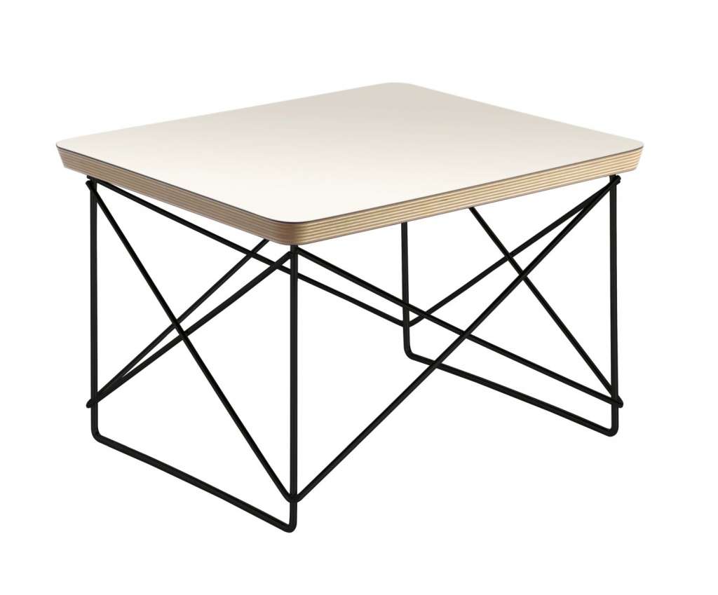 Vitra - Occasional Table LTR - weiß - Gestell schwarz - indoor