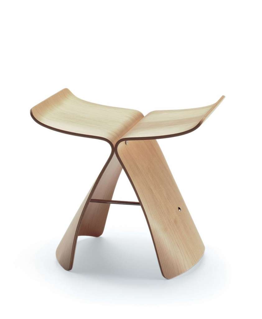 Vitra - Butterfly Stool - Ahorn - indoor