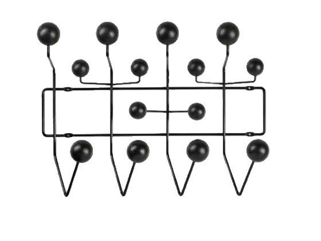 Hang it all - Winterspezial schwarze Kugeln - indoor