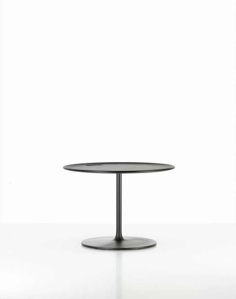 Vitra - Occasional Low Tisch - Aluminium Chocolate - 35 cm - indoor