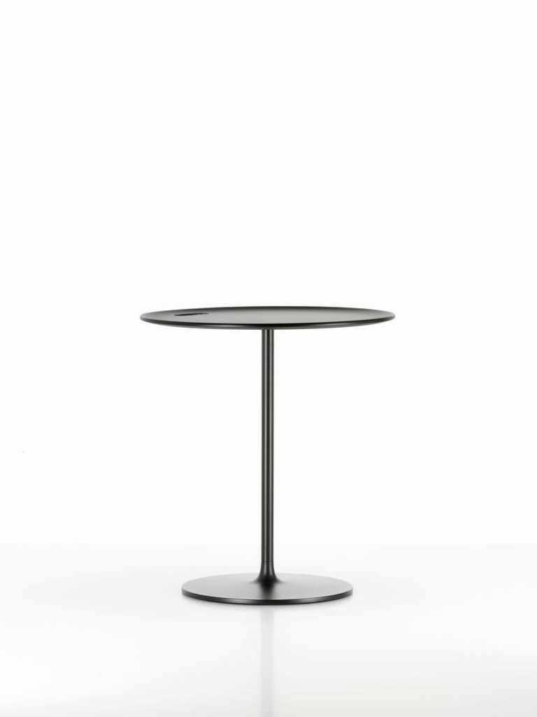 Vitra - Occasional Low Tisch 55 cm - Aluminium Chocolate - indoor