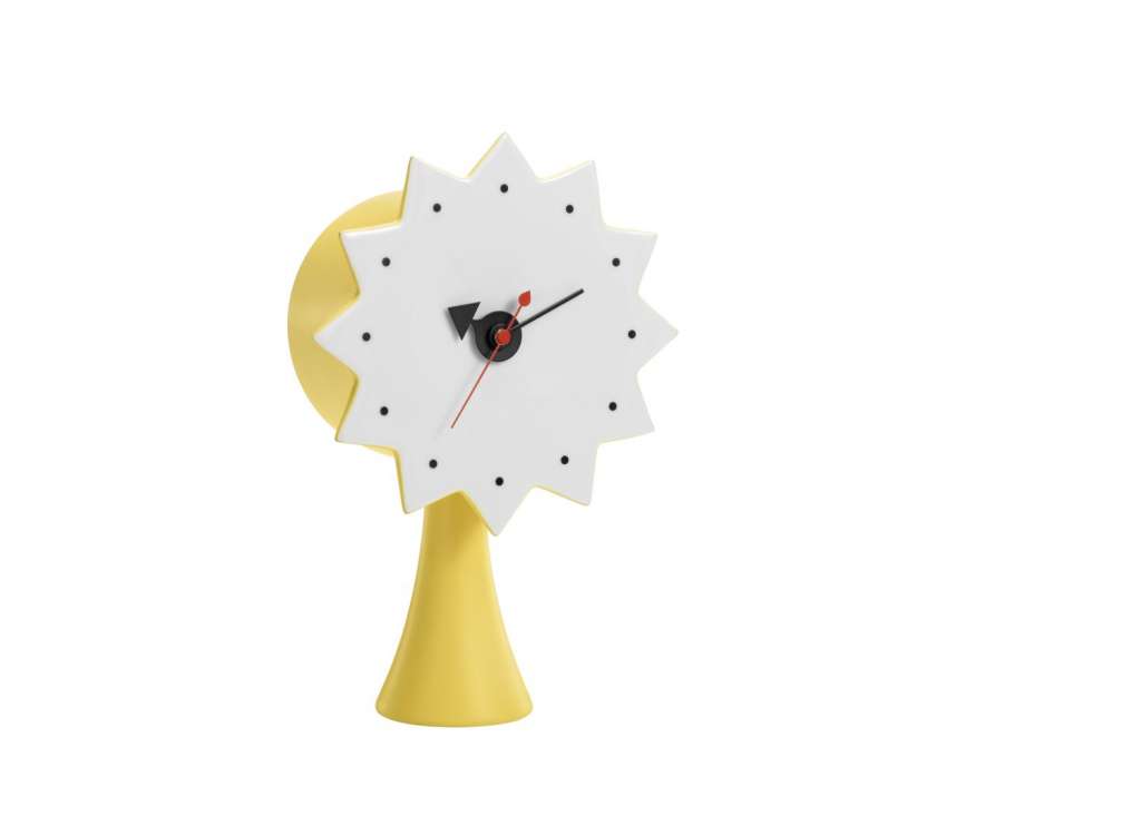 Vitra - Ceramic Clock Model #2 - gelb - indoor