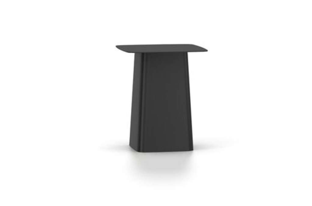 Vitra - Metal Side Table Outdoor - S - tiefschwarz - indoor