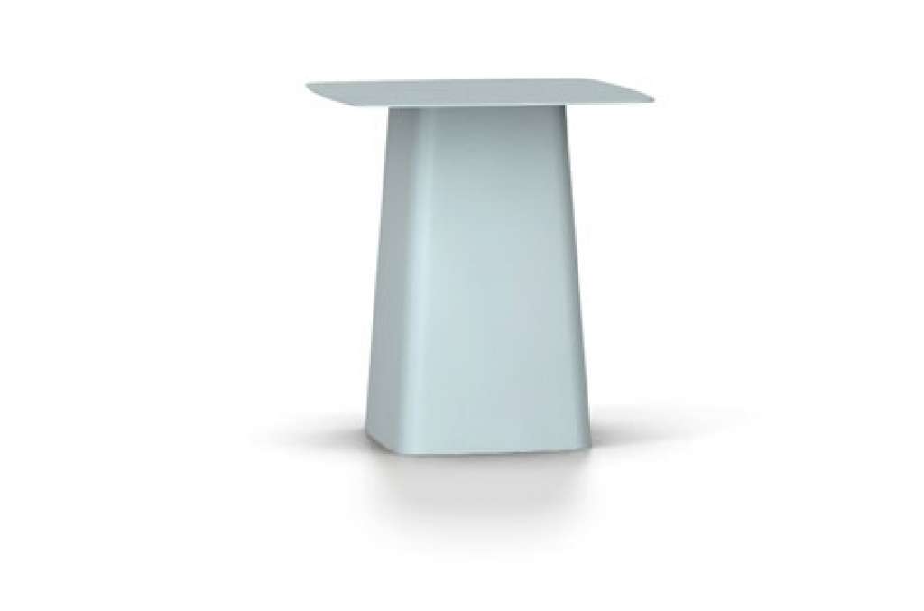 Vitra - Metal Side Table Outdoor - M - eisgrau - indoor