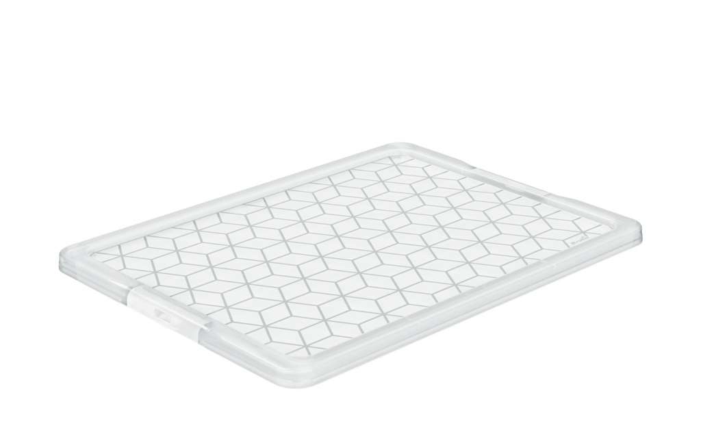 Deckel für Aufbewahrungsbox ¦ transparent/klar ¦ Kunststoff ¦ Maße (cm): B: 59,3 H: 2,8 Regale > Regal-Aufbewahrungsboxen - Höffner