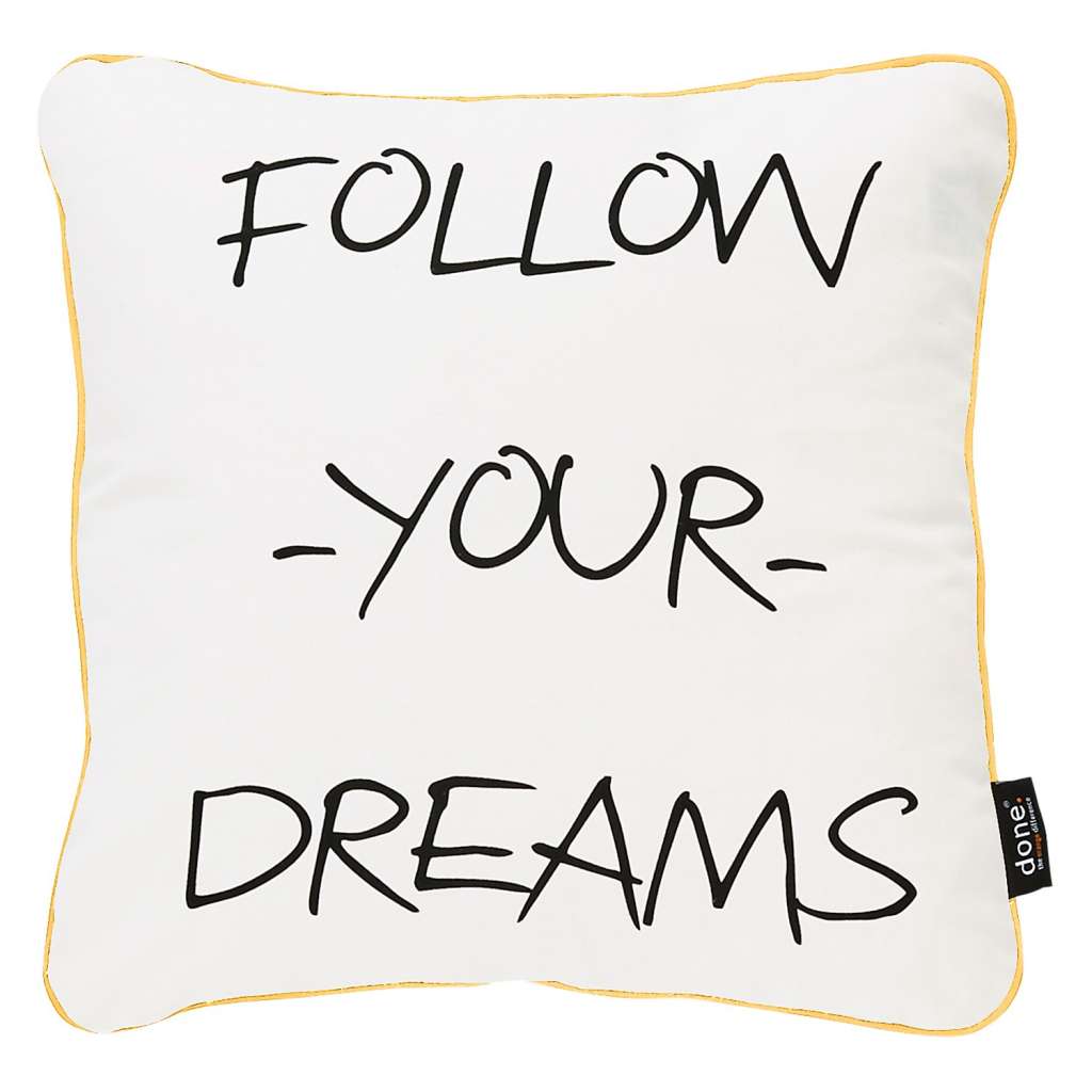 home24 Dekokissen Follow Your Dreams