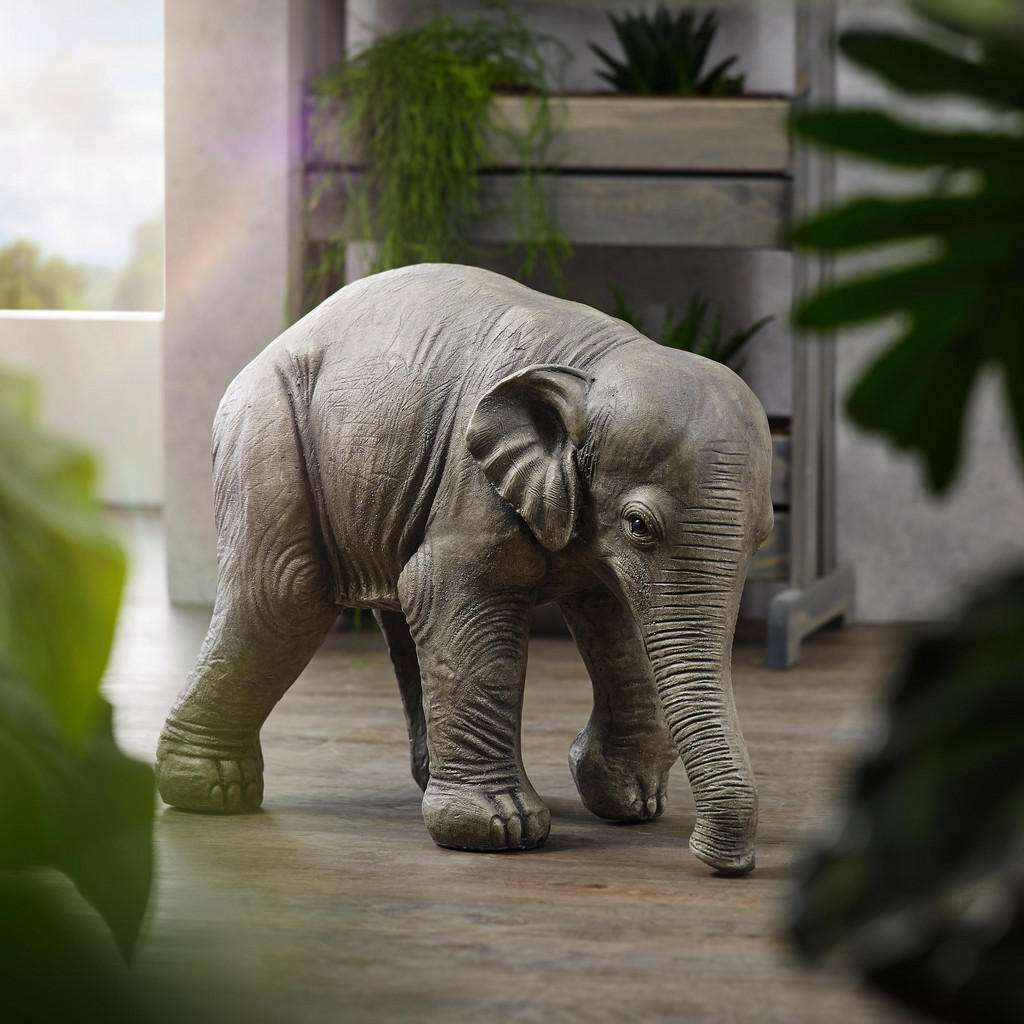 Dekoelefant ca. 47x45cm