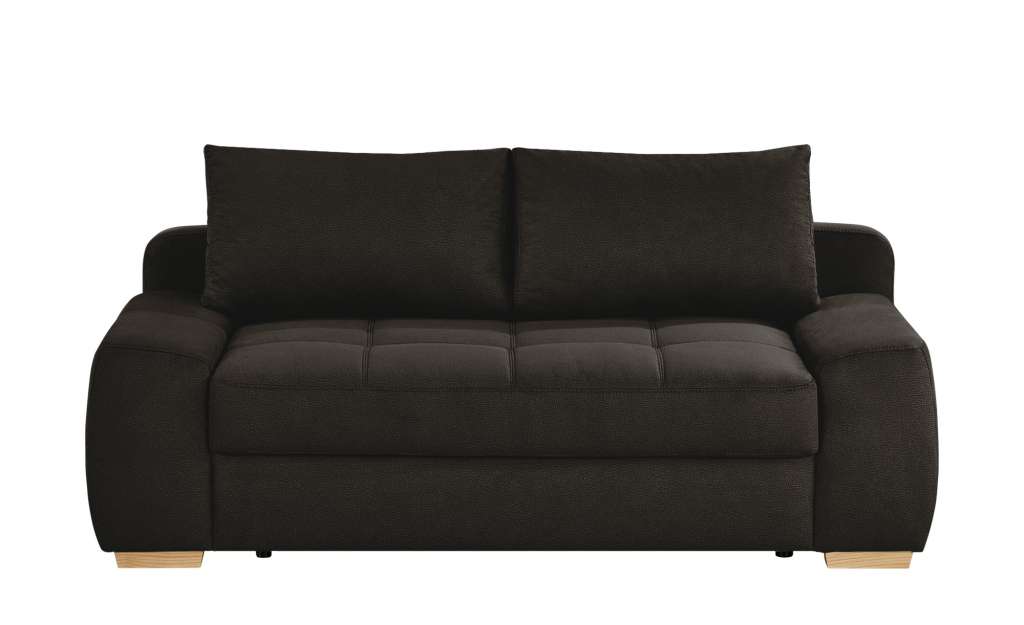 bobb Schlafsofa mit Boxspringpolsterung braun - Flachgewebe Eleny de Luxe ¦ braun ¦ Maße (cm): B: 210 H: 96 T: 108 Polstermöbel > Sofas > Einzelsofas - Höffner