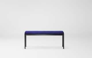Million - Mies Bench, L110 - blue - indoor