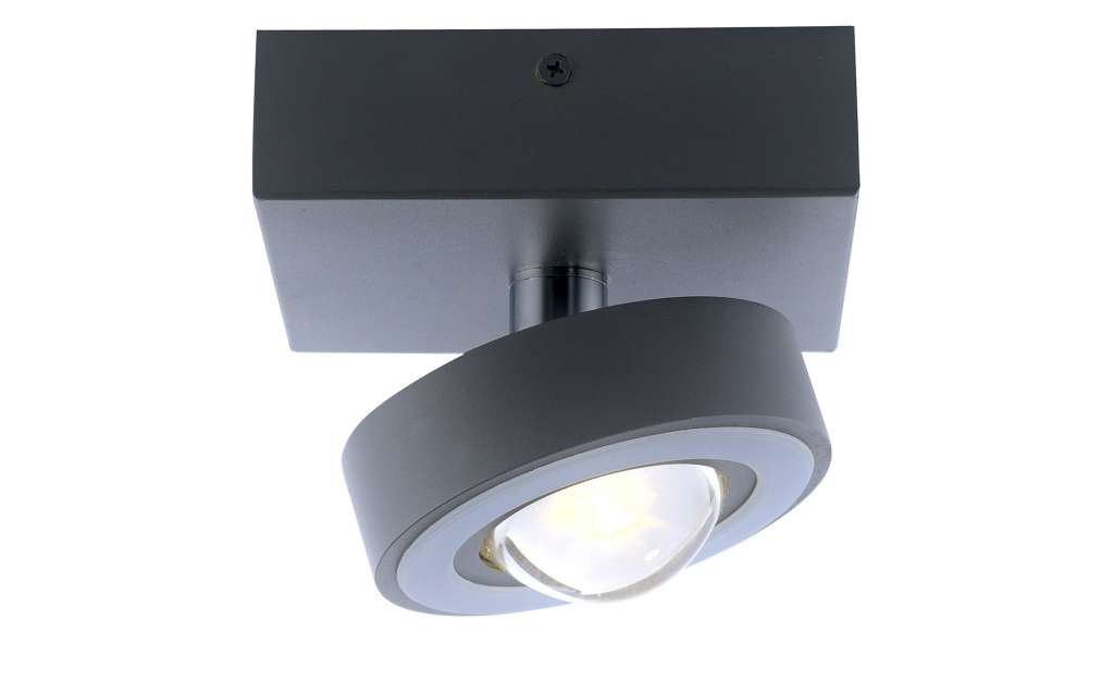 Q-Smart Home Lights Deckenleuchte, 1-flammig, anthrazit ¦ schwarz ¦ Maße (cm): B: 8 H: 19 Lampen & Leuchten > Innenleuchten > Deckenleuchten - Höffner