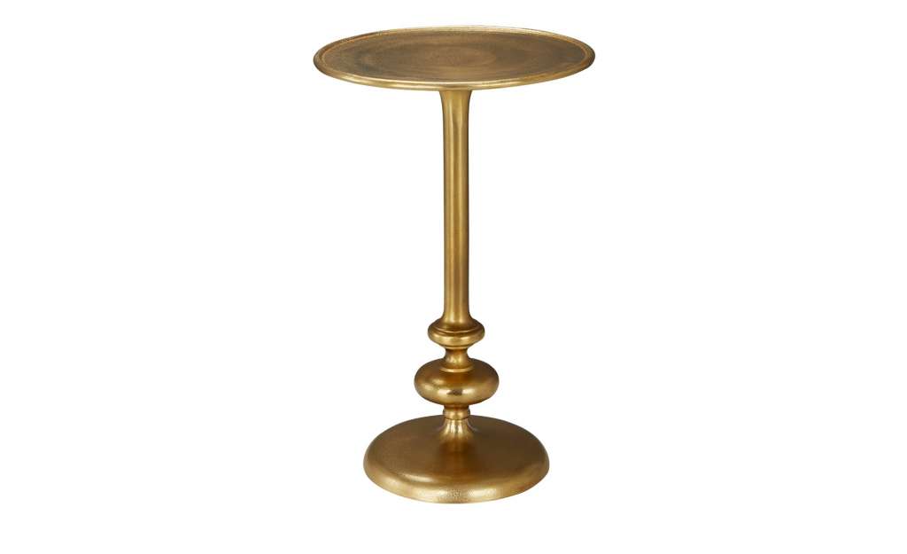 Beistelltisch  Zelda ¦ gold ¦ Maße (cm): H: 68 Ø: 42 Tische > Beistelltische > Beistelltische ohne Rollen - Höffner